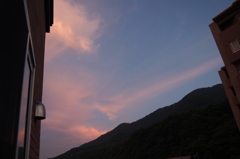 夏の夕暮れ