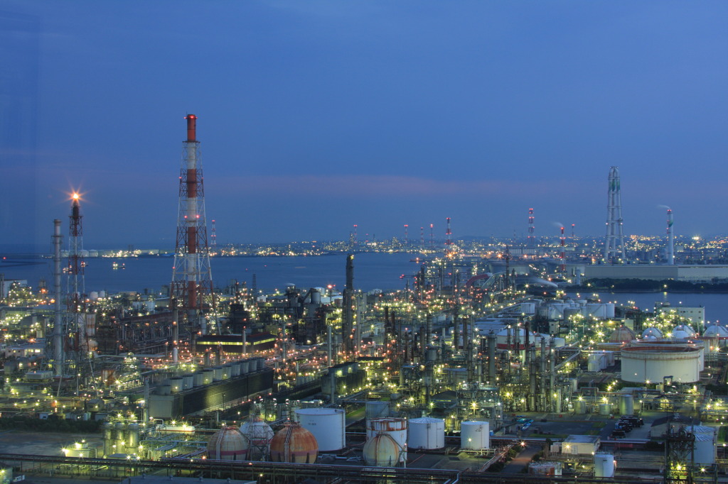 四日市の夜景