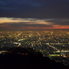 高安山からの夜景②