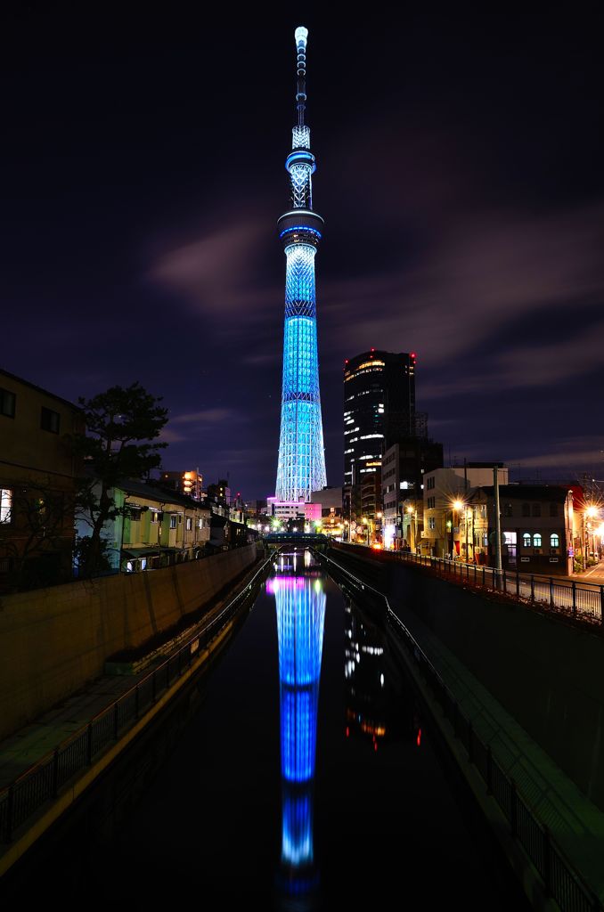 2014.01.13 東京スカイツリー「冬粋」(十間橋)