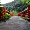 奇絶峡に架かる橋