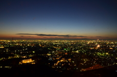 東山スカイタワーからの夜景