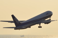 離陸するＡＮＡ機