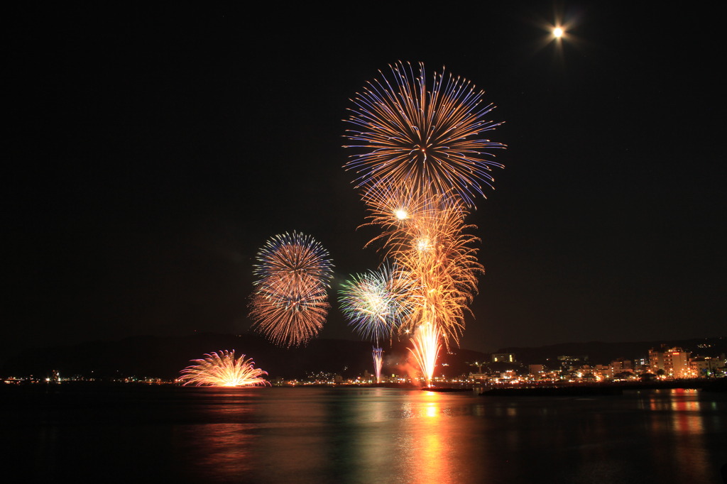 按針祭海の花火大会