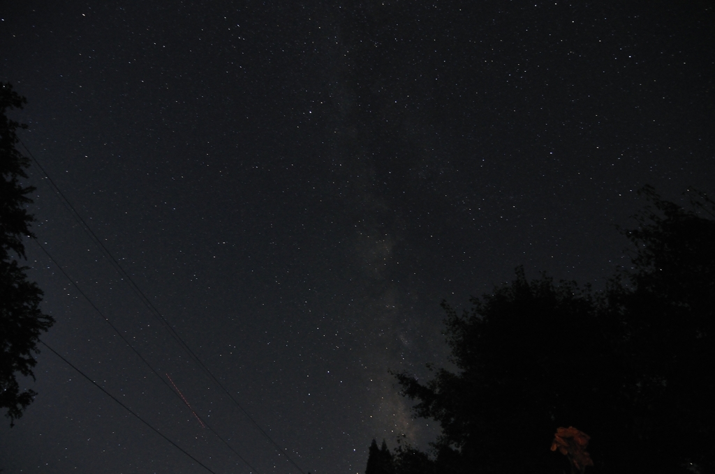 星空の撮影にチャレンジ