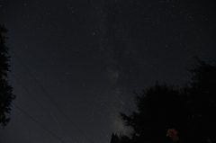 星空の撮影にチャレンジ