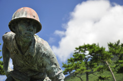 兵士の像