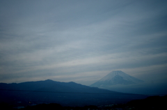 淡い淡い富士山