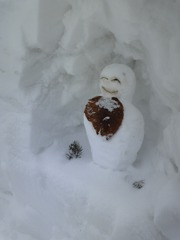 雪のお地蔵さん