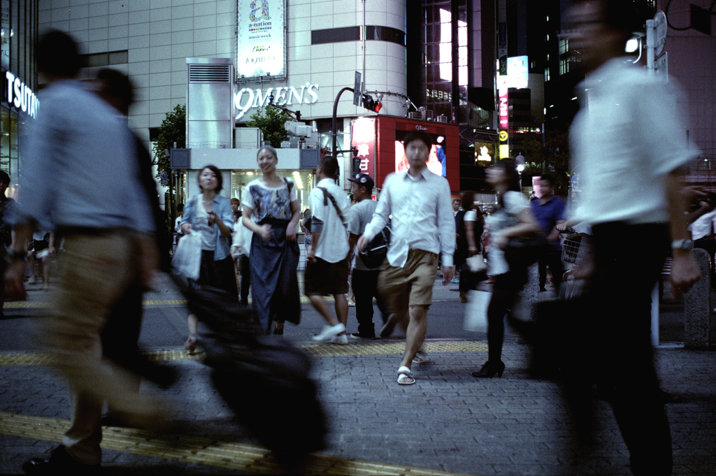 終電前の渋谷