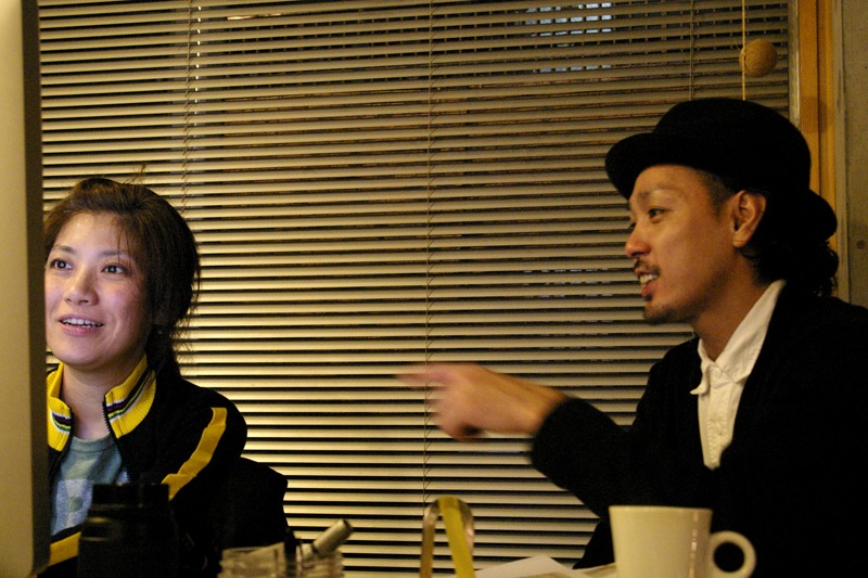藤本くんと打合せ