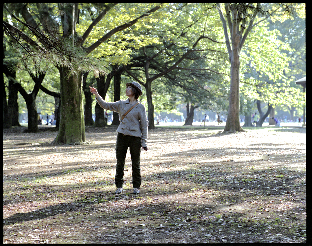 代々木公園で