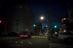 夕方と夜の間