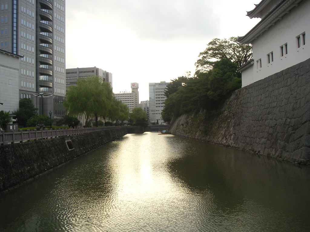 駿府城のお堀