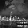 尖沙咀プロムナードでの夜景（２）