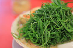 寒い冬にはこのネギたっぷりのラーメンが最高