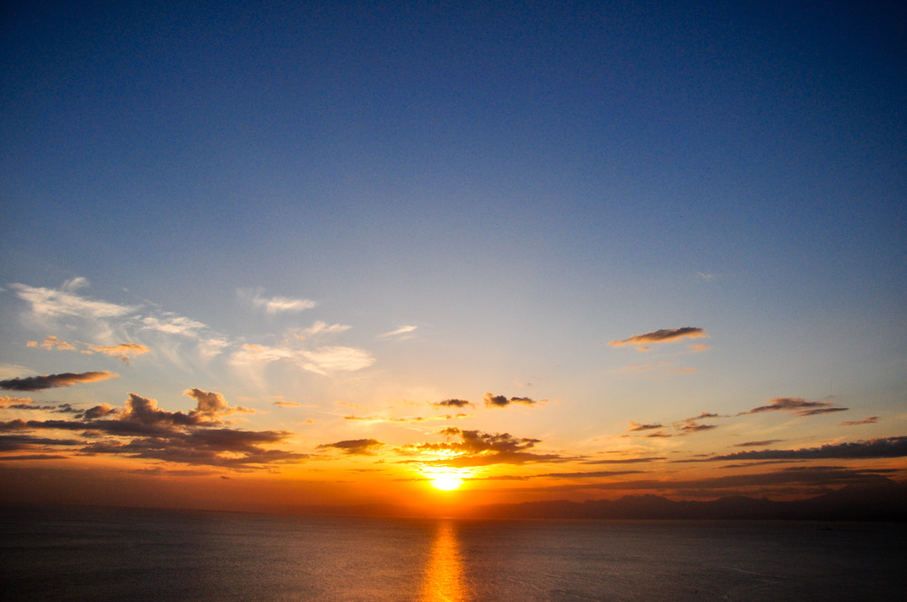 江ノ島からの夕景