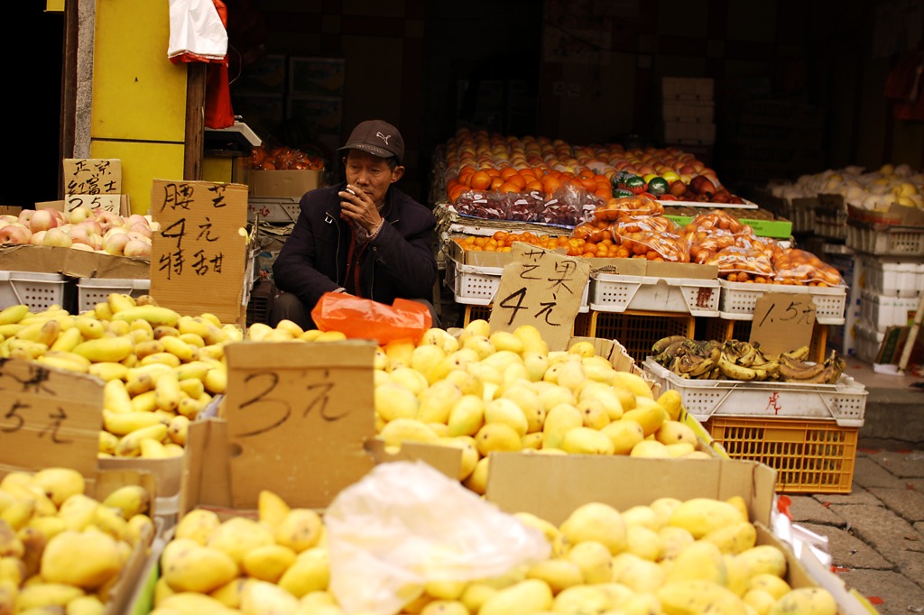 露店主