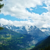 スイスの山々
