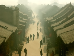 黄土高原旧市街