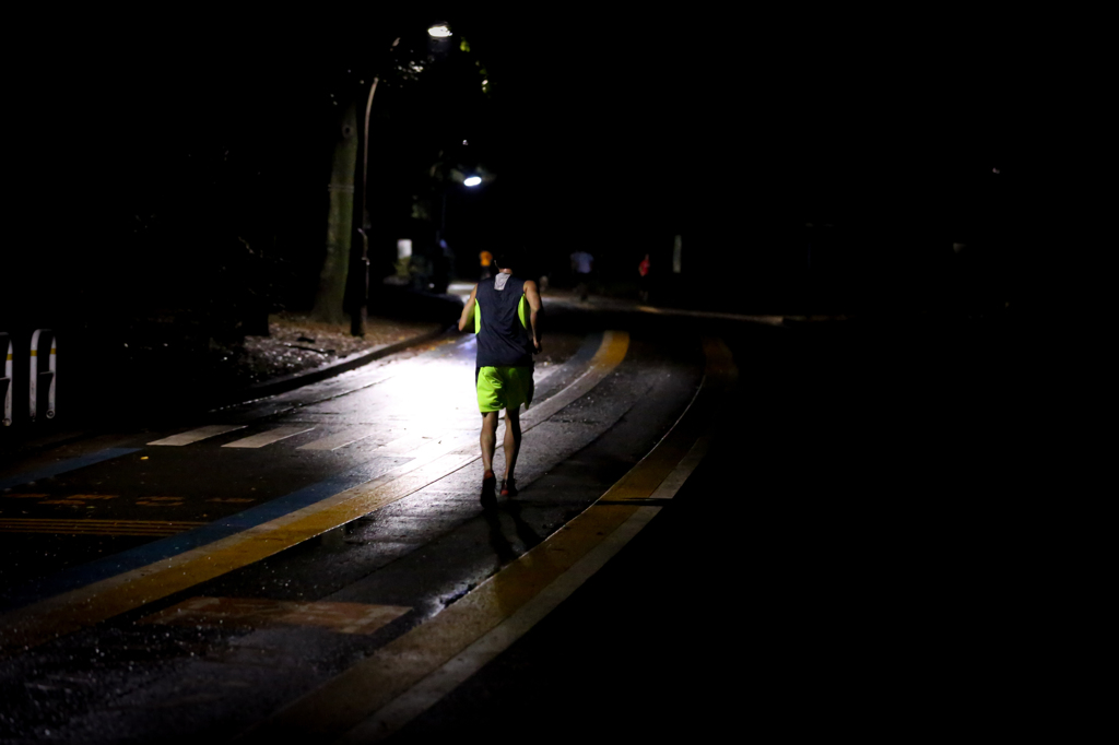Runner in the night