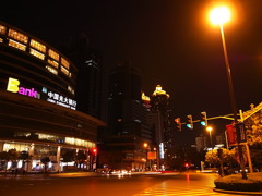 浦東夜景　撮り比べ