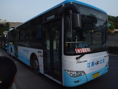 南京の新型バス