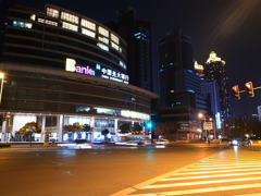 浦東夜景　撮り比べ