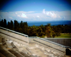 空と海と木々と安藤建築
