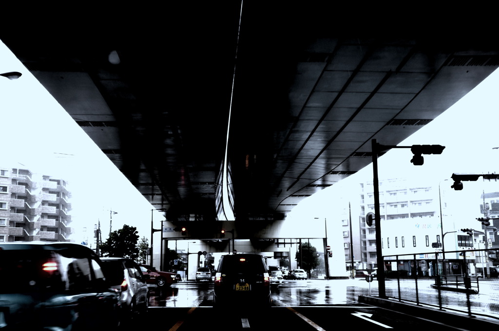 ちょっと雨宿り・・・