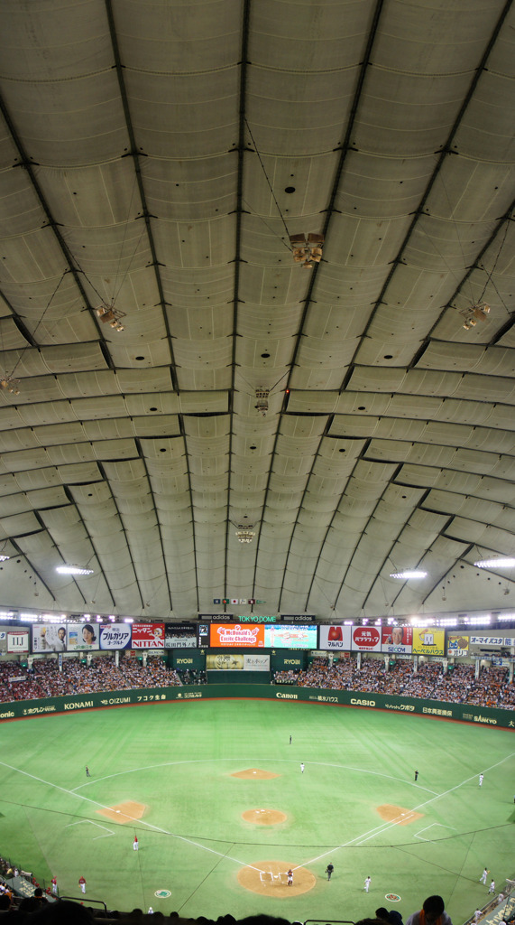 東京ドーム屋根 内側 By Vrsc Id 写真共有サイト Photohito