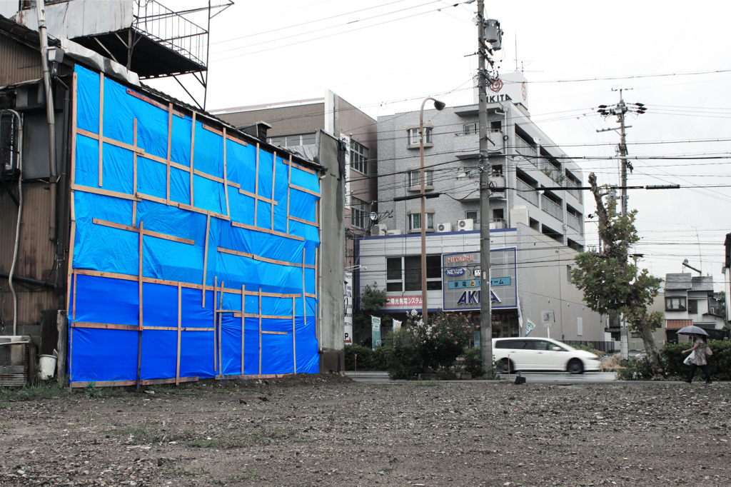 ブルーシート 建築