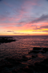 夕富士の地磯Ⅰ