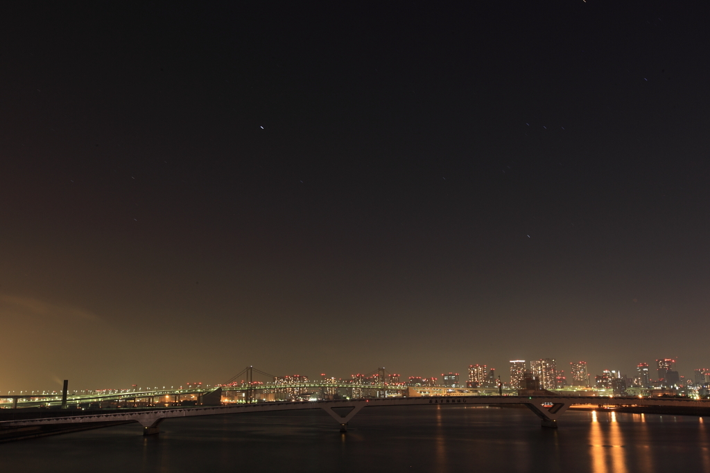 東京夜景（豊洲・冬）