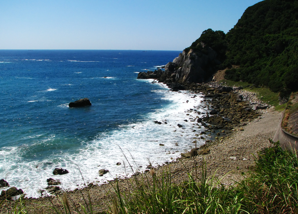 初秋の海