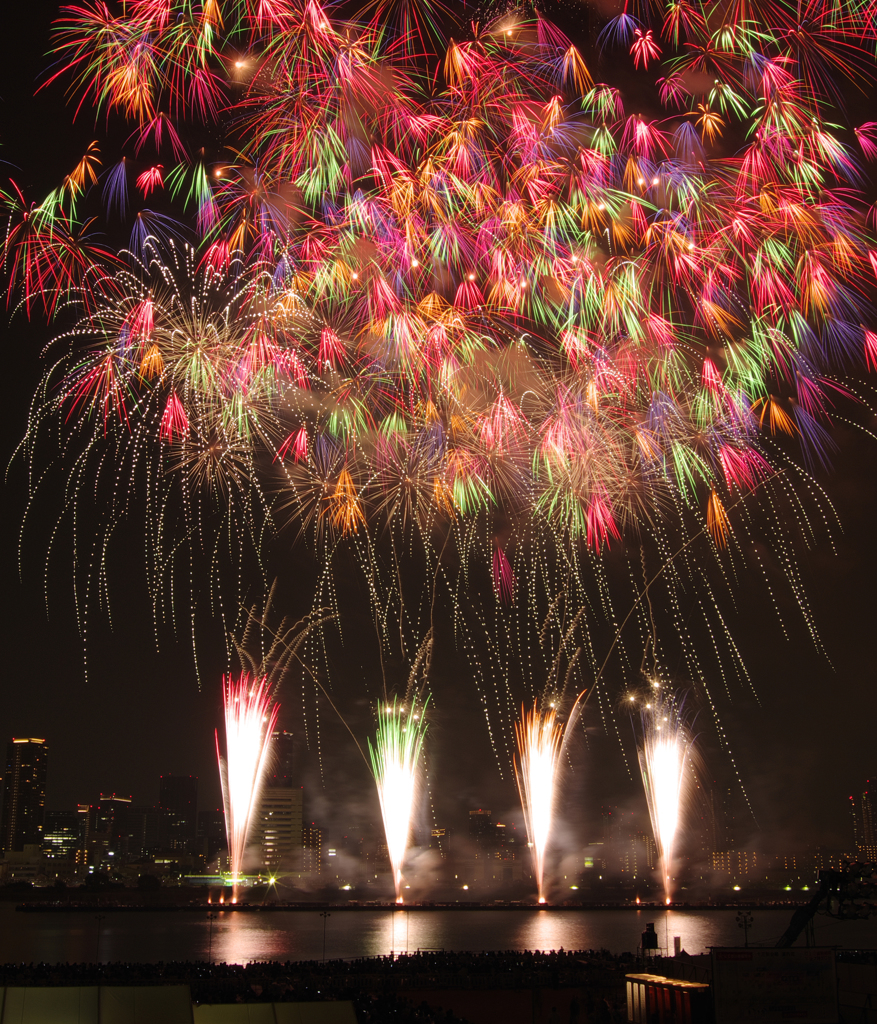 淀川花火 2013中判サイズ