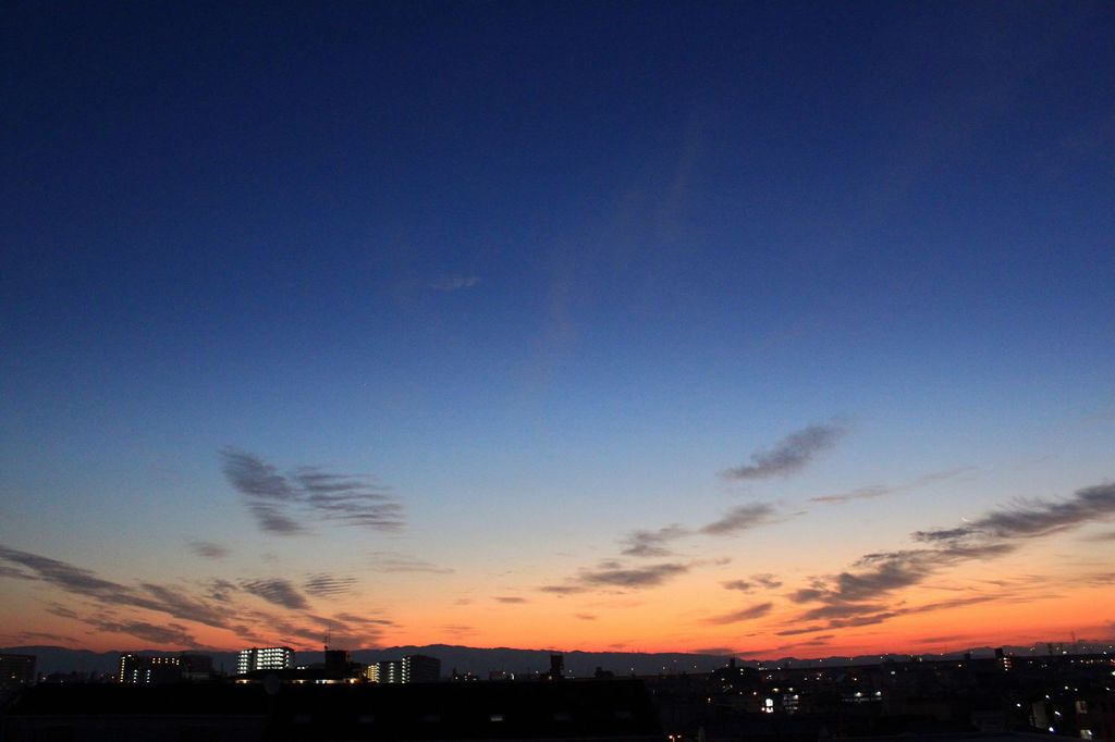 １１／５　朝空