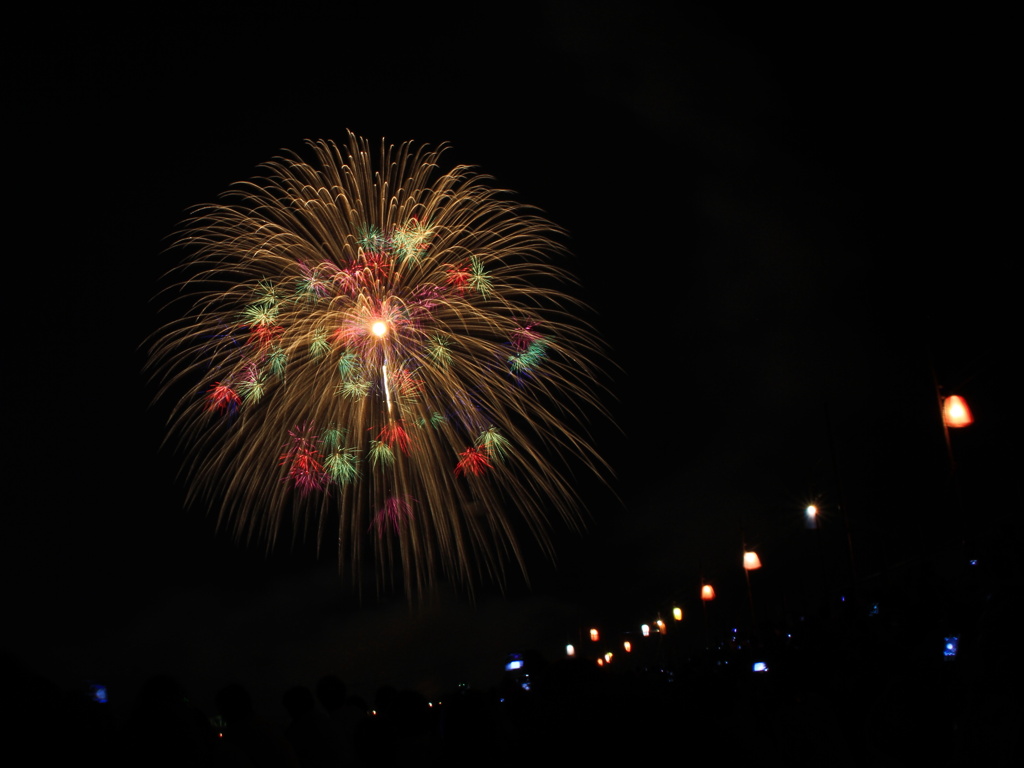 長岡花火　三尺玉
