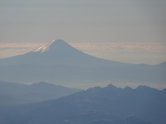 長野上空にて