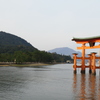 宮島の厳島神社の大鳥居