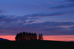 初秋の夕暮れ