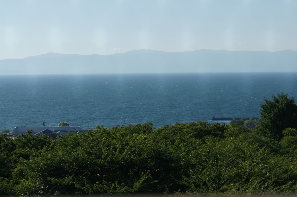 2022 彦根城天主からの琵琶湖