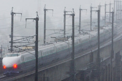 5025tm 霧中上越新幹線５