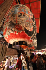 愛知県　一色町　大提灯祭り