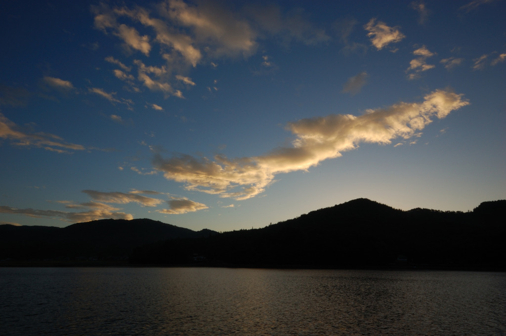空のグラデーション