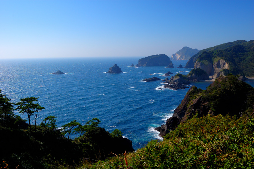 晴天と海そして水平線