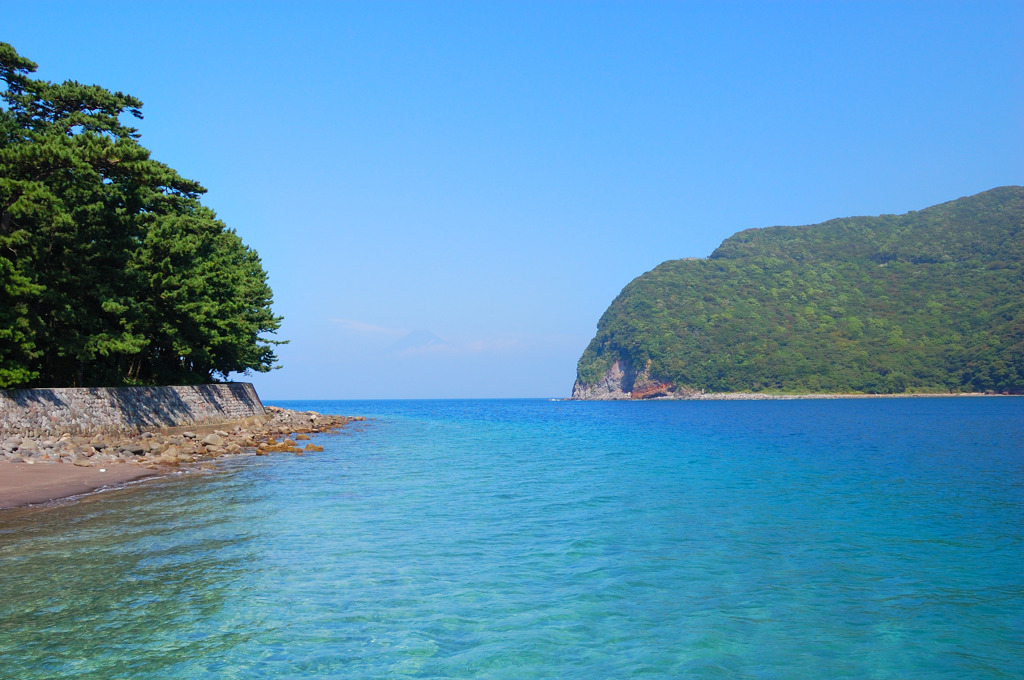 海のグラデーション