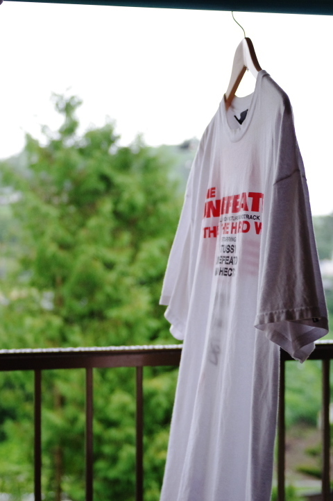 雨の洗濯物