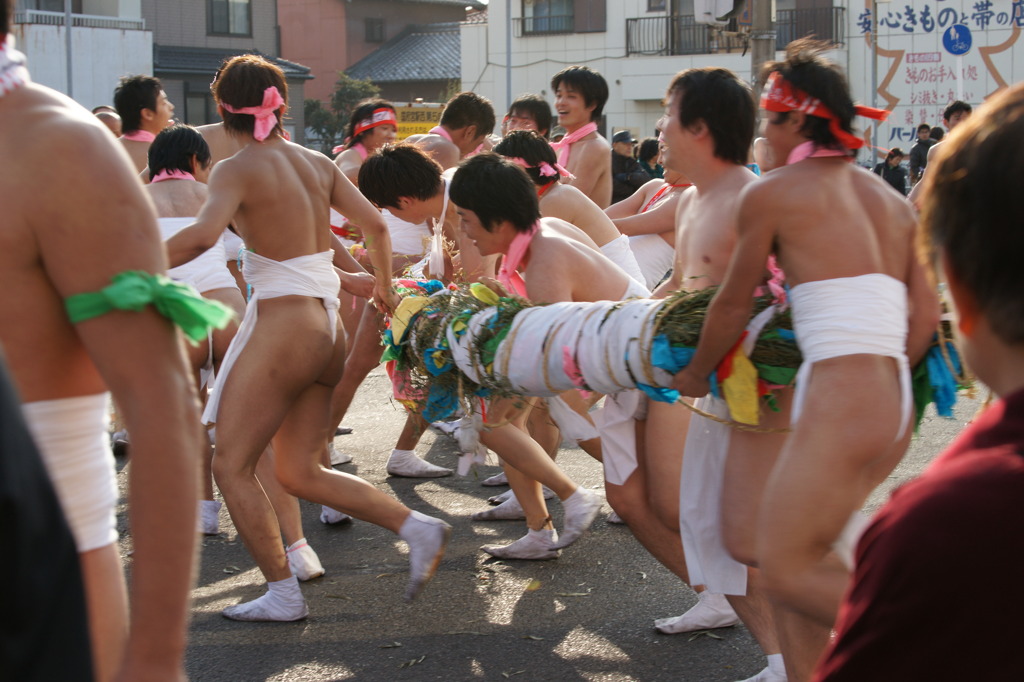 3659 裸祭-国府宮神社へ