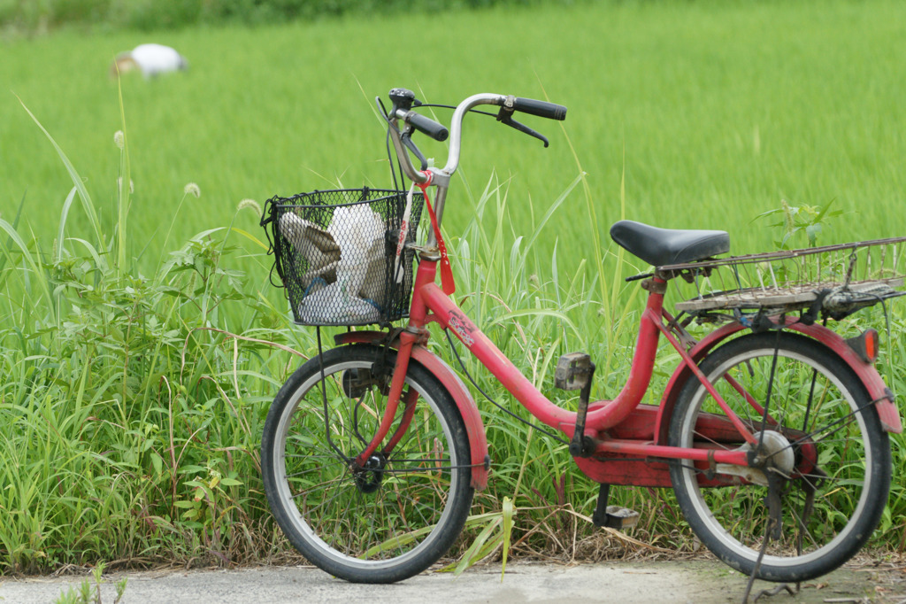 4197 農夫の自転車
